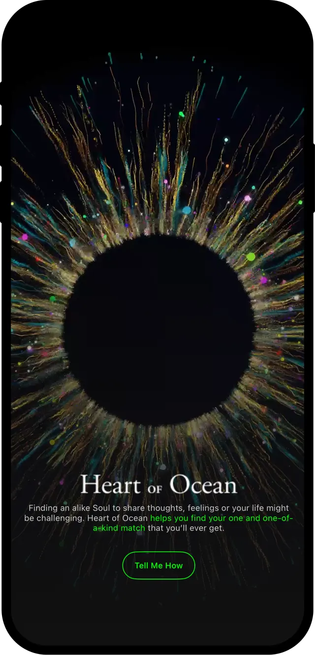 Heart of Ocean - onboarding