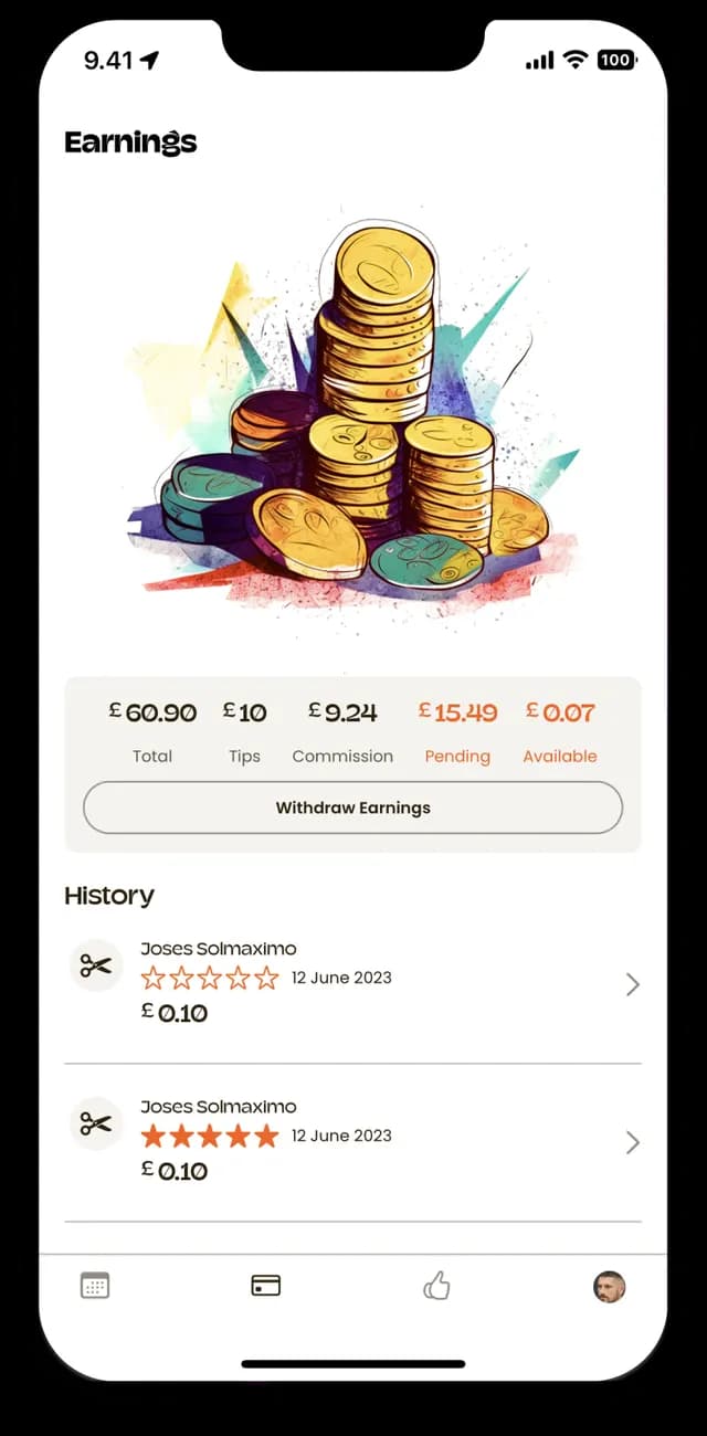 Hi Figaro - earnings