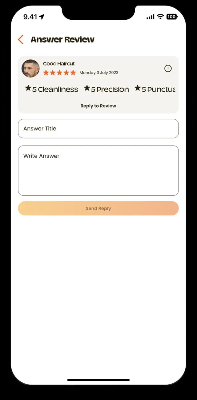 Hi Figaro - reply to reviews