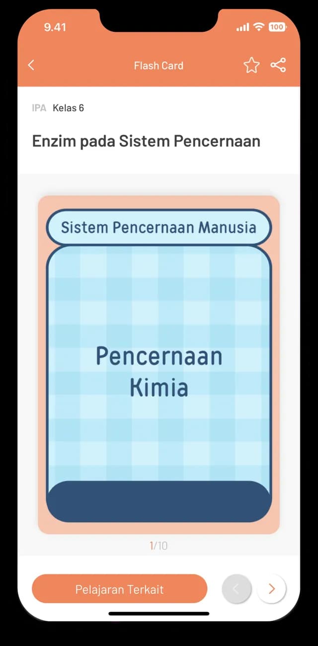 SayaBisa - flashcard